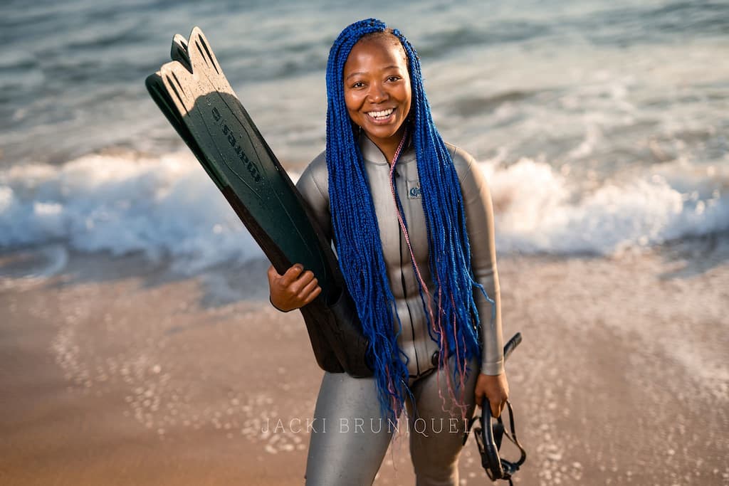 Zandi the Black Mermaid